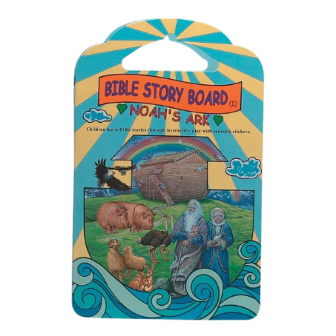 Christian Stickers & Catholic Stickers Bible Story Board Noah's Ark 64-NOAH Story Board and Reusabl…