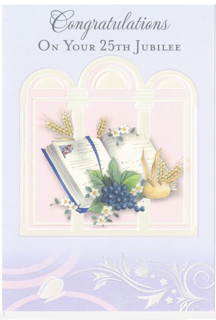 Congratulations on your 25th Jubilee 238-87167
