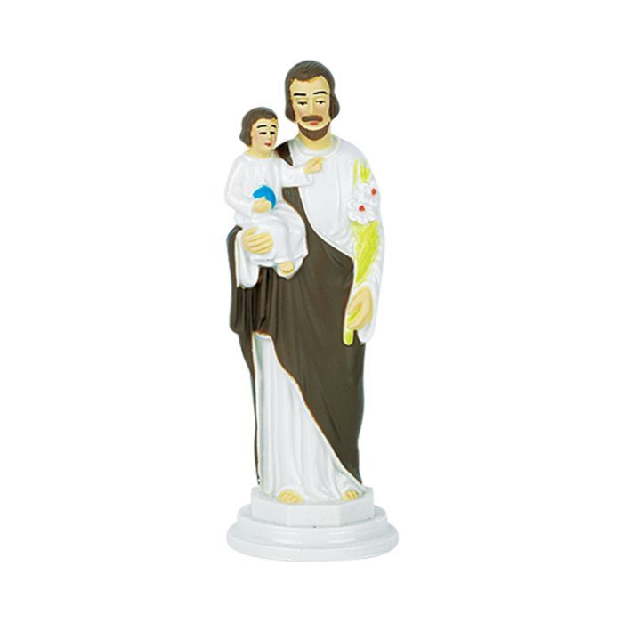Auto Statue St. Joseph Plastic 12-1749-632 Auto Statue - St. Joseph Auto Statue in Plastic 12-1749-…