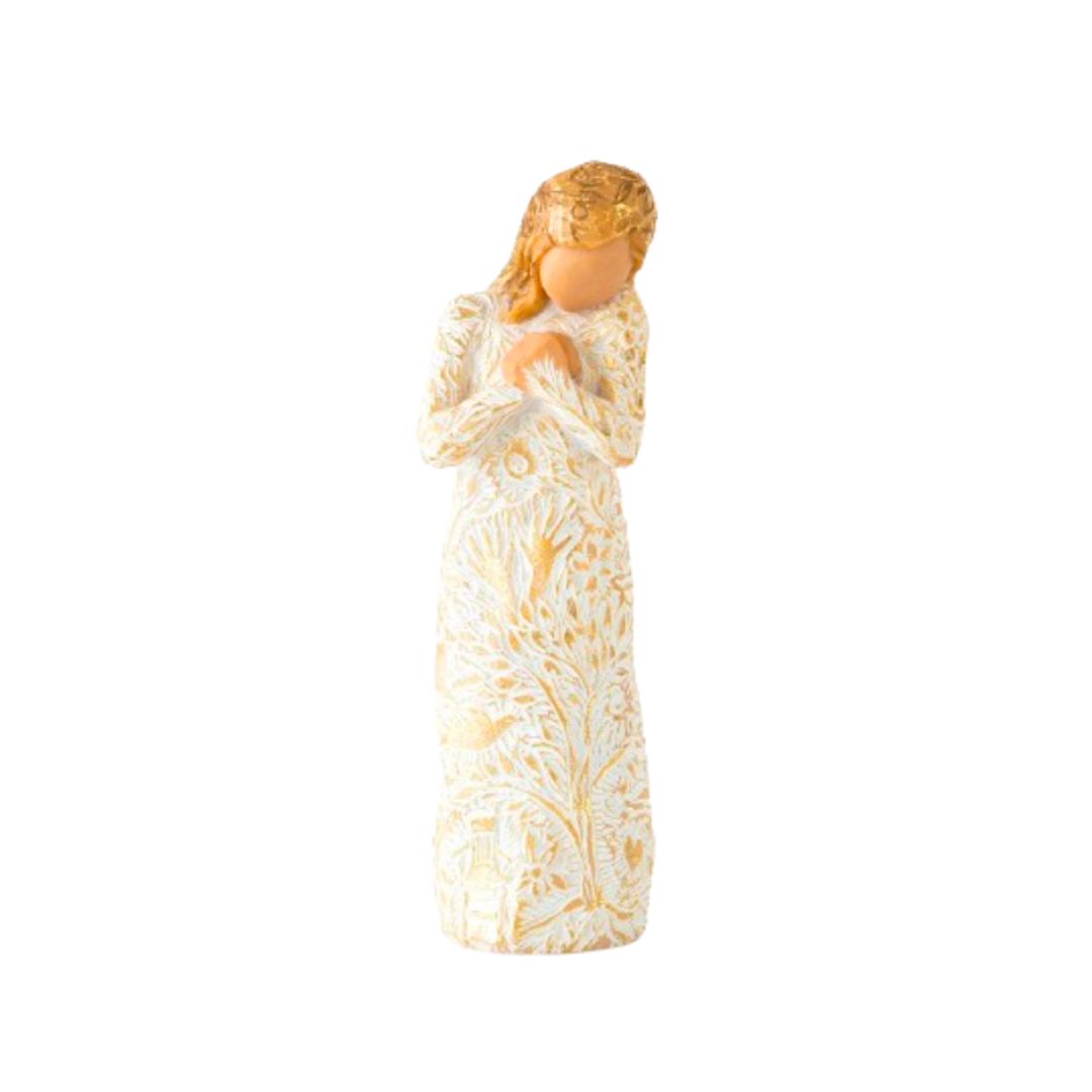 Willow Tree Figurine Tapestry by Susan Lordi 5" h 27536 with Sentiment: A tapestry of memories...be