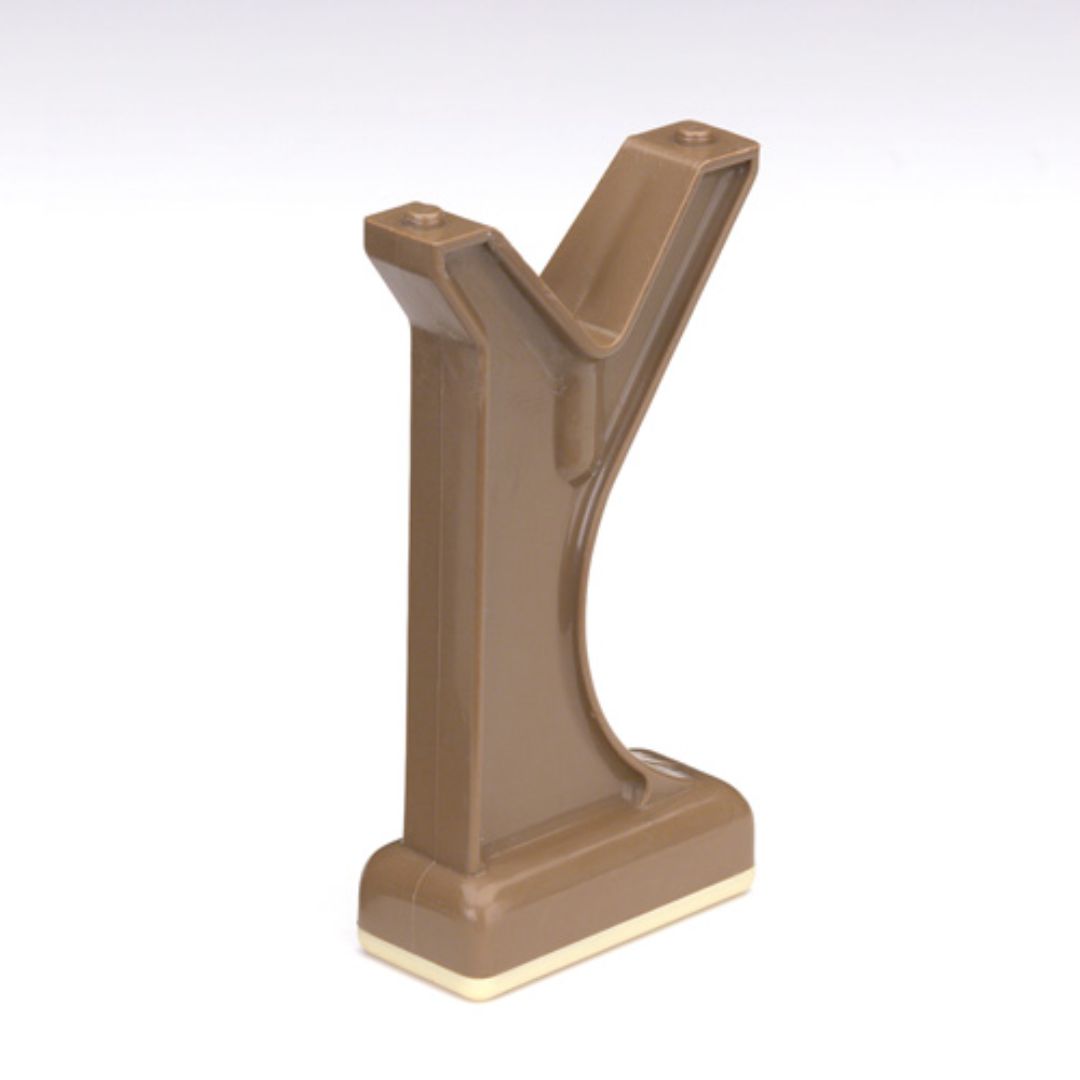 Non-Breakable Plastic Pew Kneeler Leg With Rubber Foot 8-RU-9