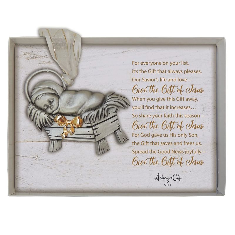 Give the Gift of Jesus Ornament - CO948