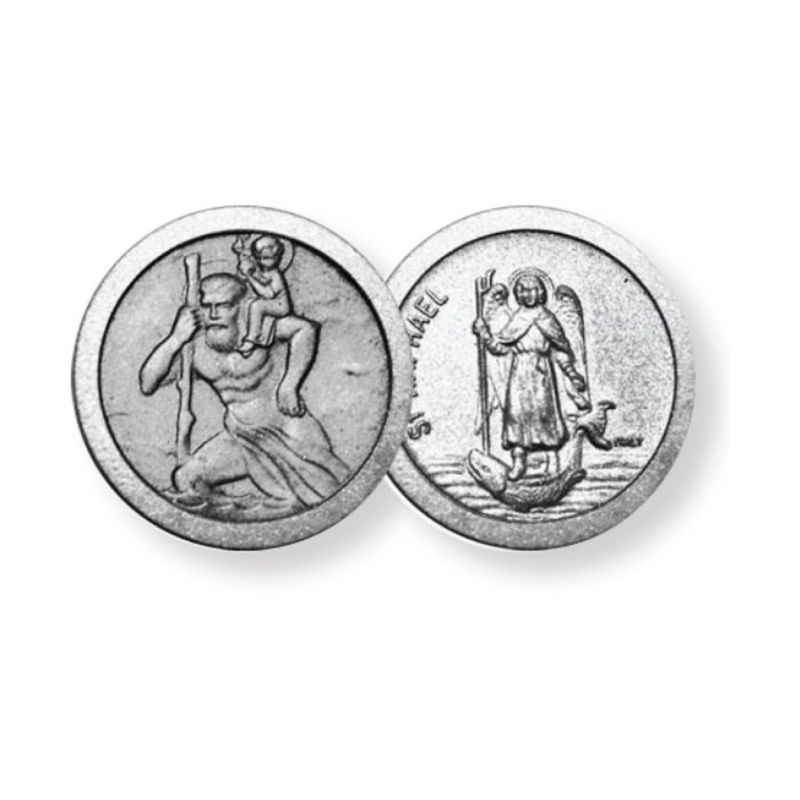 Saint Francis and Saint Anthony Pocket Coin