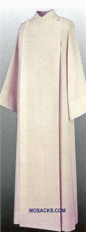 Slabbinck Alb in Flax-White Leo Fabric, Style 11