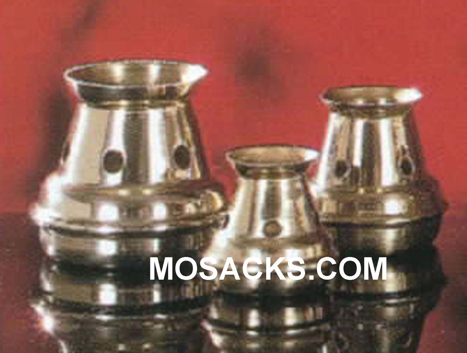 Brass Candle Follower Bove Style 2 and 3_16 Inches-9211501  Cathedral Candle Brass Candle Follower …