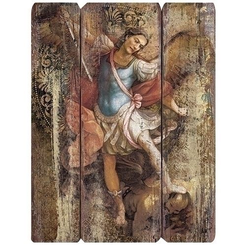Joseph Studio St. Michael 15 Inch Plaque 20-66507