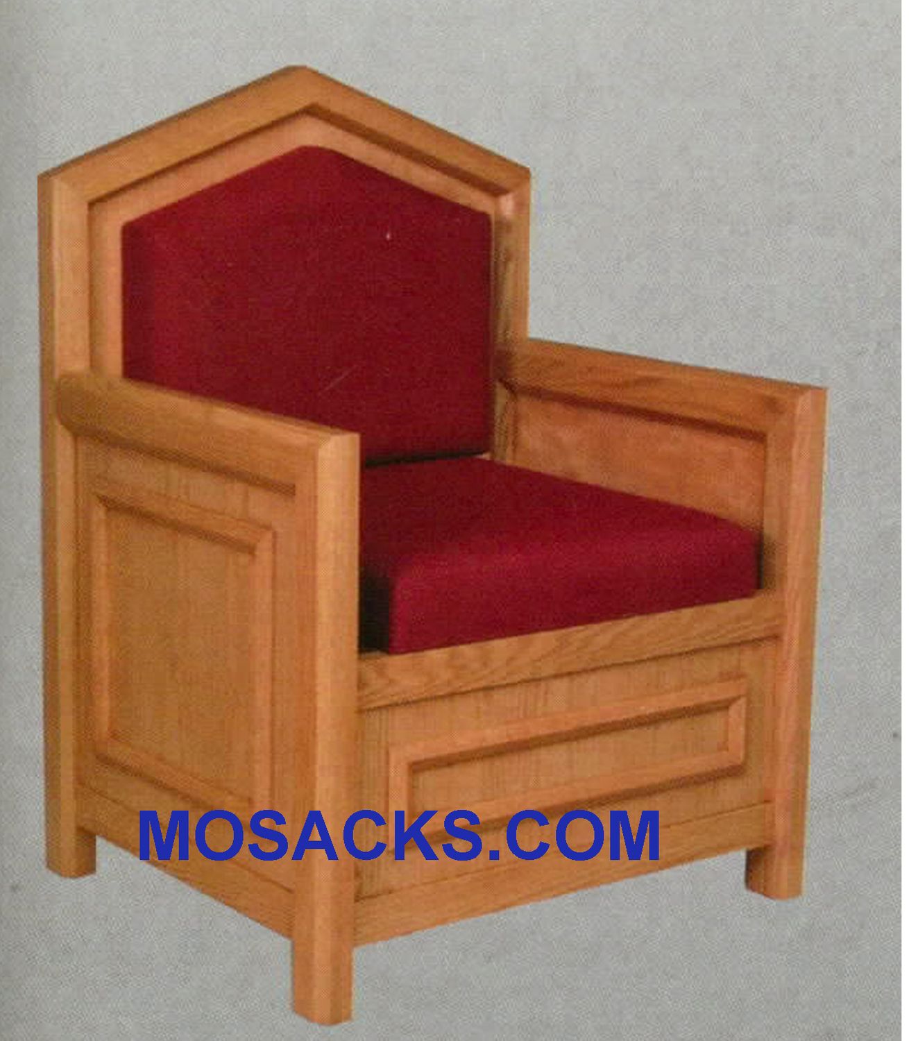 Celebrant Chair w/ upholstered seat and back 30" w x 26" d 48" h 733