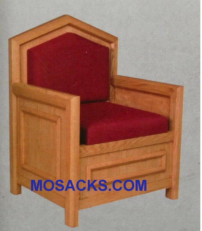Celebrant Chair w/ upholstered seat and back 30" w x 26" d 48" h 733