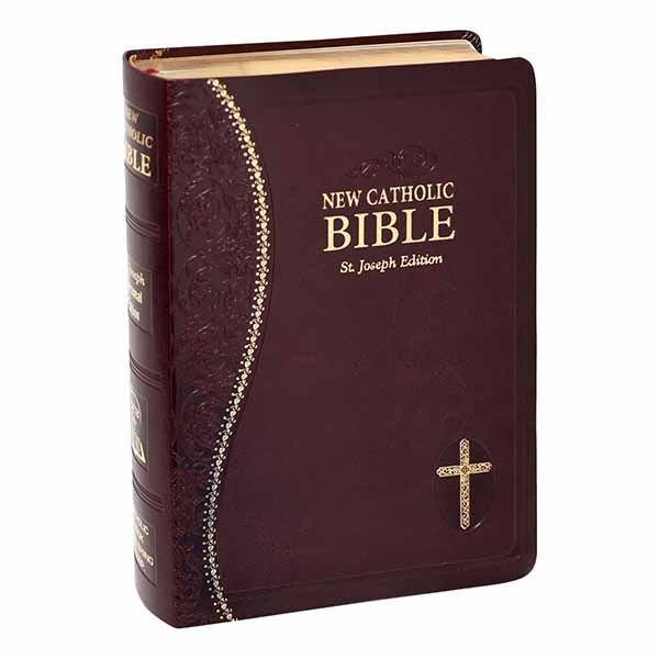 St. Joseph New Catholic Bible (Burgundy) - 9781953152176