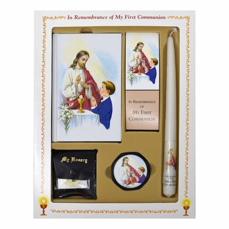 First Mass Book Cathedral Edition Deluxe Boxed Set  for Boys from Catholic Book Publishing 808/38B …