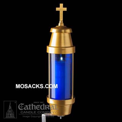 Memorial Light Fixture Blue Offset Spike-93702601 FREE SHIPPING  QUANTITY PRICING