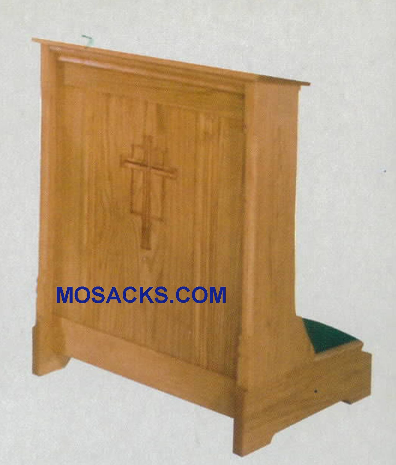 Prie Dieu Kneeler with shelf 24"w x 21"d, 32"h 40-265 W Brand Church Furniture at Mosack‚Äôs
