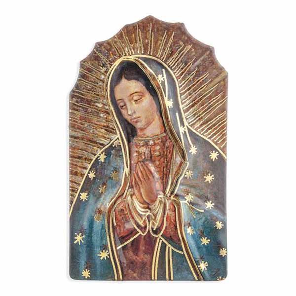 Guadalupe Easel Magnet 12-837-217 Our Lady of Guadalupe Magnet also includes a metal easel for stan…