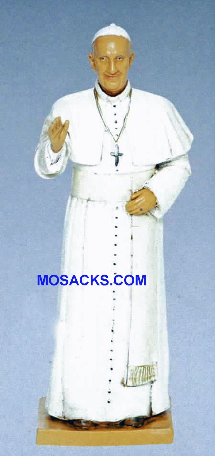 Fontanini Pope Francis Statue 7"h 52590