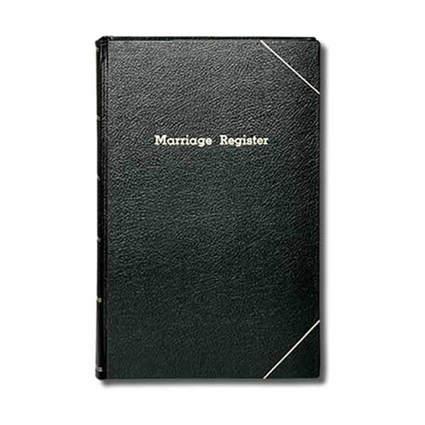 Marriage Register Standard Size R1B Marriage Register