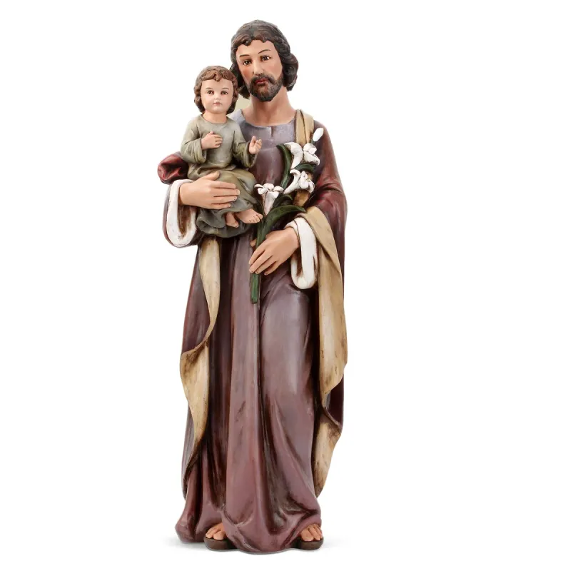 St. Joseph & Baby Jesus 25" Joseph's Studio Renaissance Statue