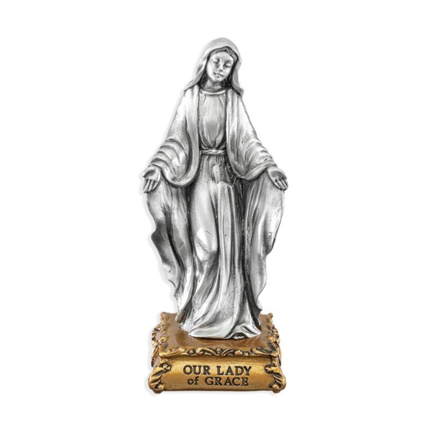 Pewter Statue 4.5 Inch O. L. of Grace 12-1799-200