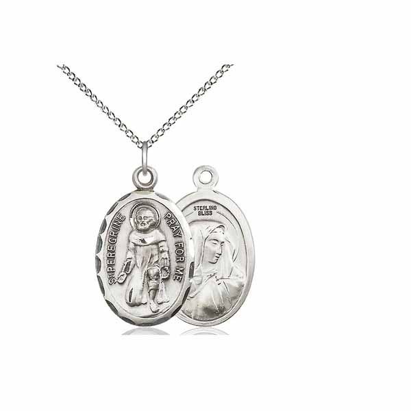 Bliss St. Peregrine Medal 1" 0046P