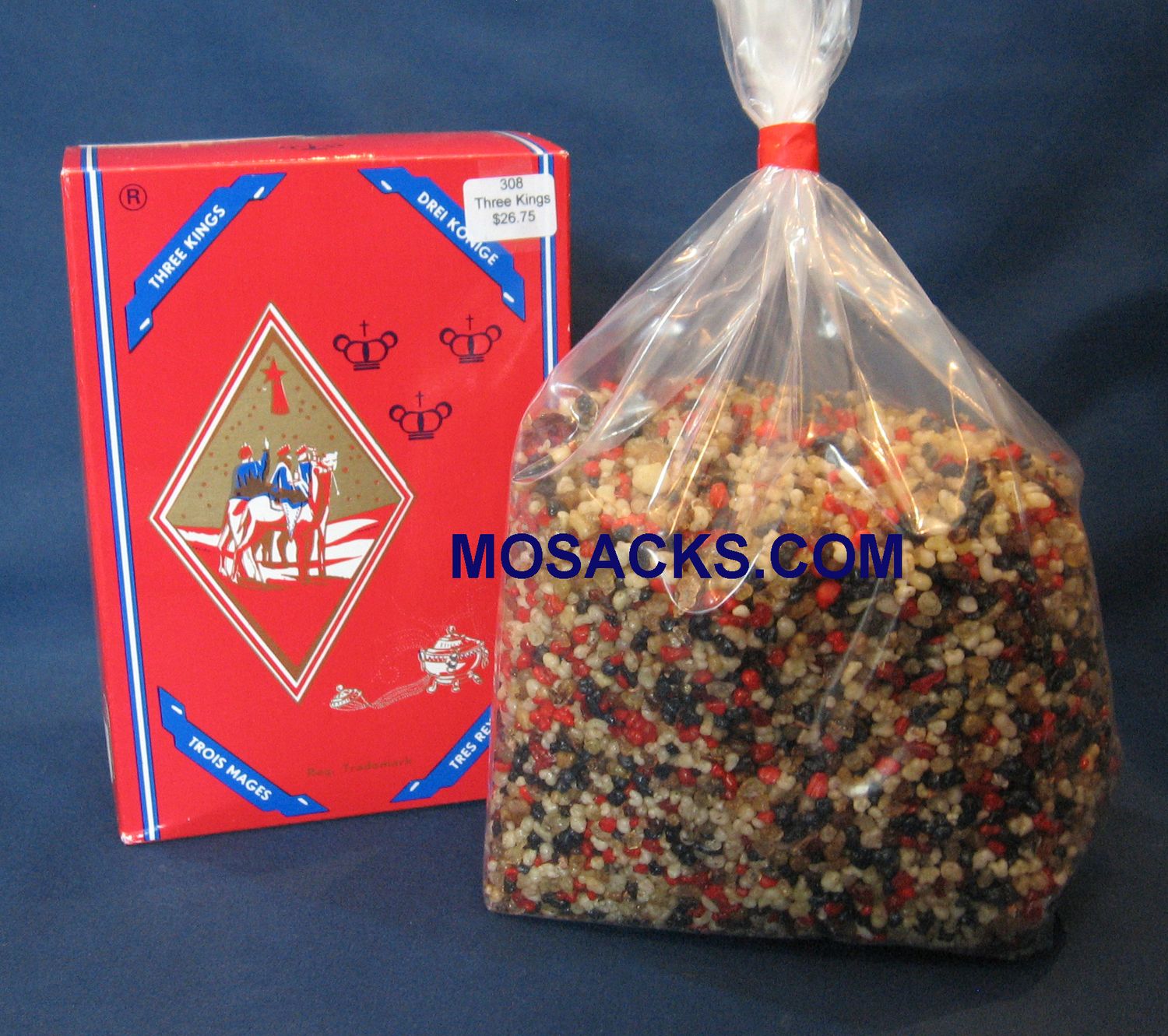 Cathedral Candle Three Kings Petrus #3 Blend Incense 1 lb box-91203301