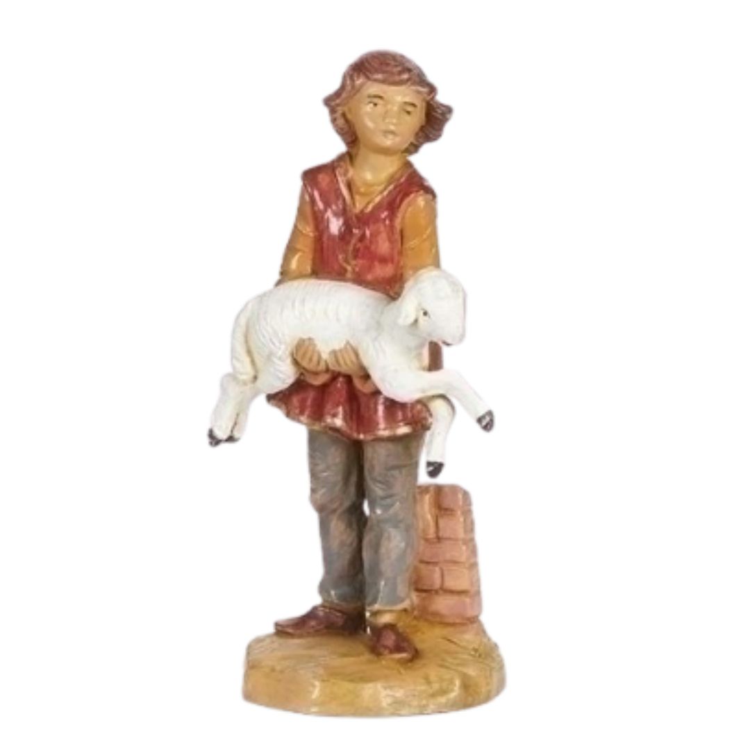 Fontainin 5" Heirloom Nativity Ari Young Shepherd 59817