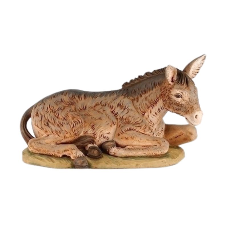 Fontanini 50" Masterpiece Nativity Collection Seated Donkey #52333