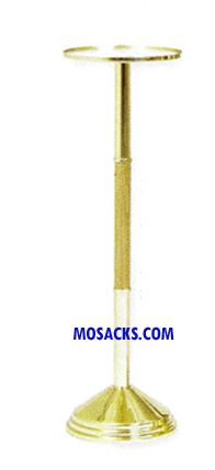 K Brand K759 Oak & Brass Pedestal