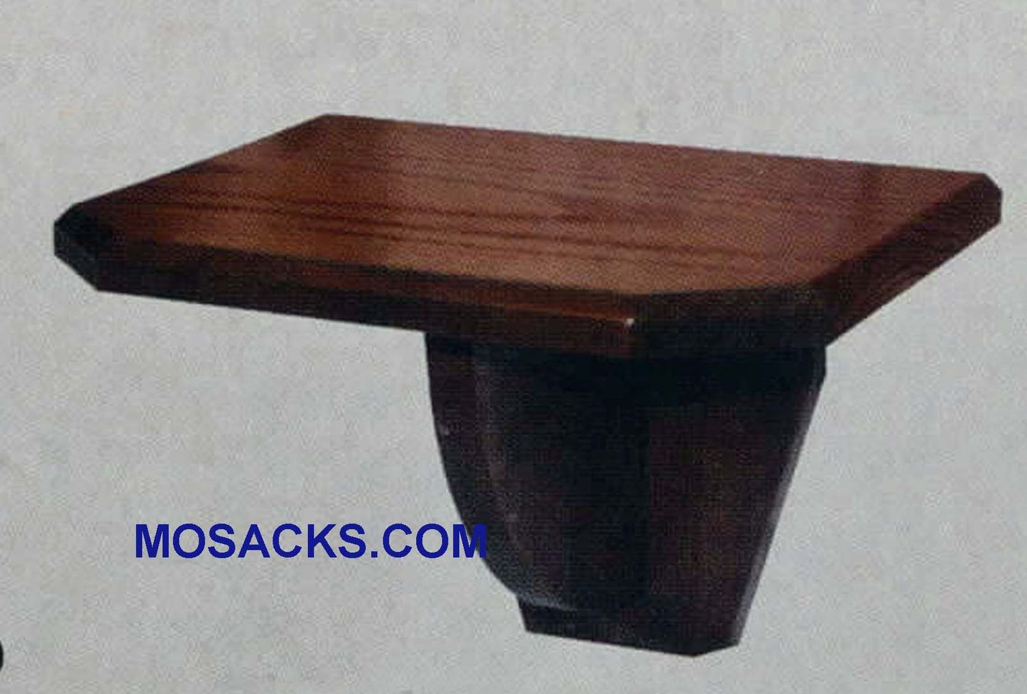 Wooden Wall Mount Pedestal 12"w x 10"d, 8-1/2"h #4G19-D  W Brand Church Furniture at Mosack‚Äôs