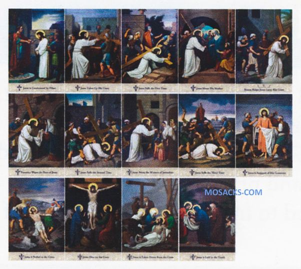 Emmerich Stations Of The Cross 6x9" Aluminum Plates