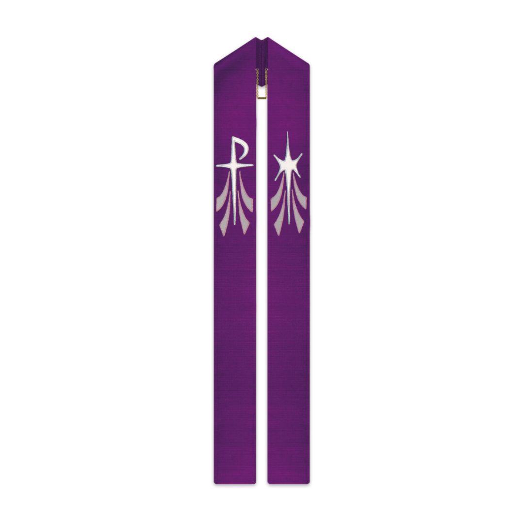 Slabbinck Advent Overlay Stole (Purple) Slabbinck Overlay Stole Purple for Advent #50-3810