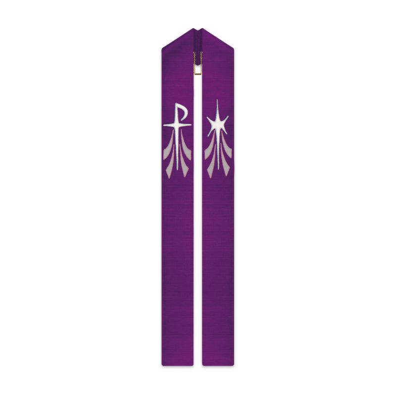Slabbinck Overlay Stole Purple for Advent #50-3810