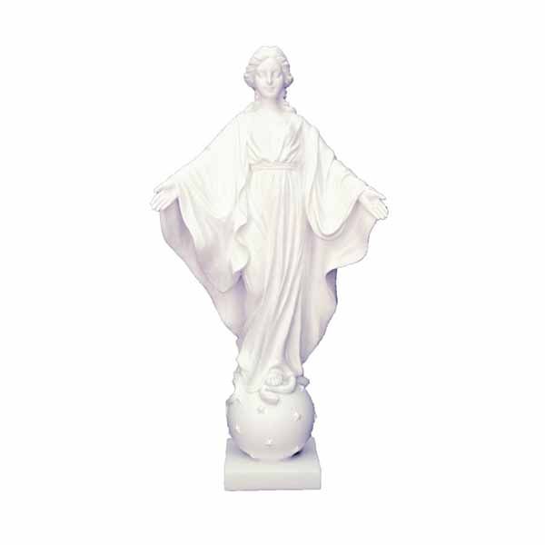 Our Lady Of Smiles Statue Our Lady Of Smiles white statue