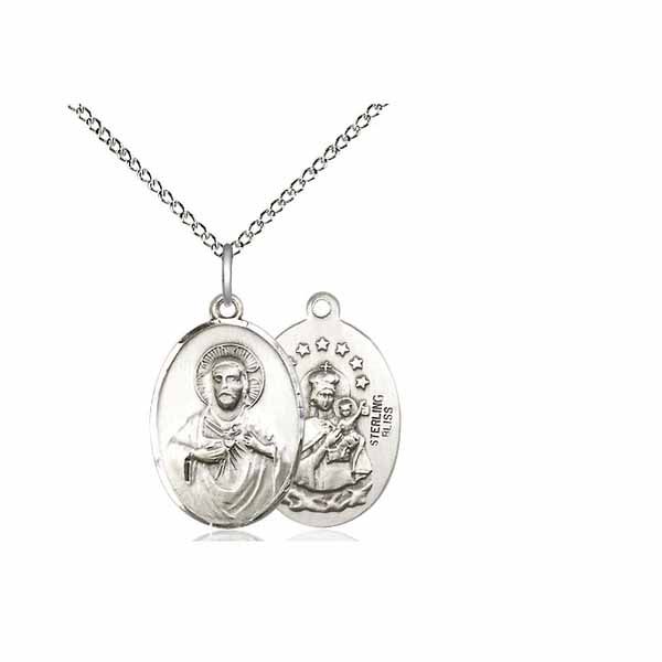 Bliss Scapular Medal 3/4" 0090S