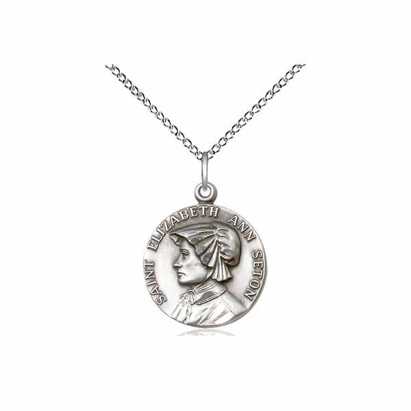 Bliss St. Elizabeth Ann Seton Medal, 3/4" 1464