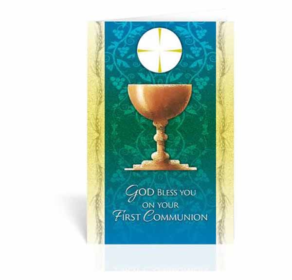 First Communion Greeting Card 12-FC-9207 First Communion Greeting Card 12-FC-9207