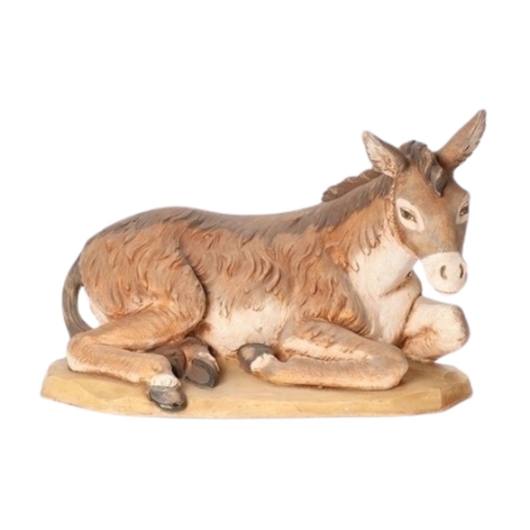 Fontanini 27" Masterpiece Nativity Collection Seated Donkey #53133  FREE SHIPPING