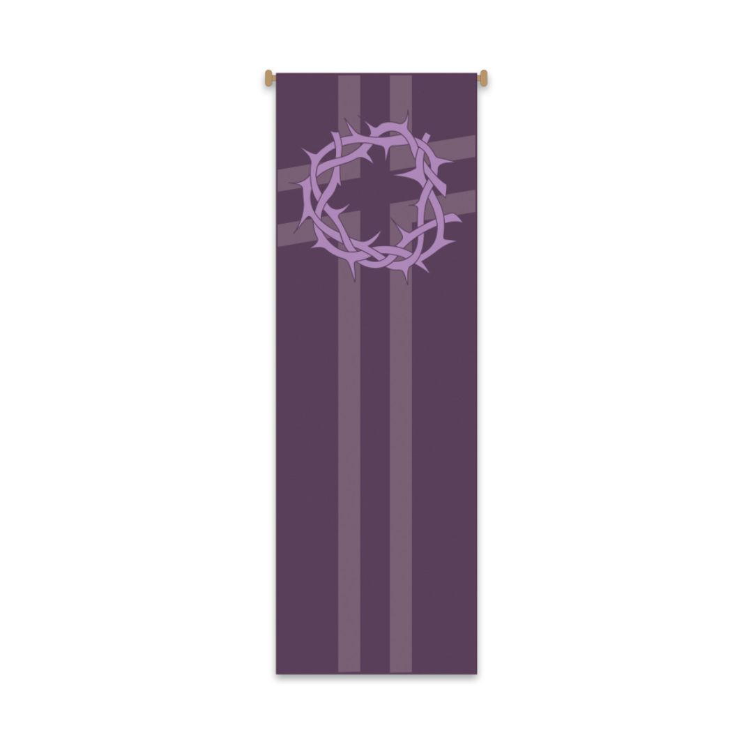 Slabbinck Large Inside Banner Lent Crown of Thorns 7617