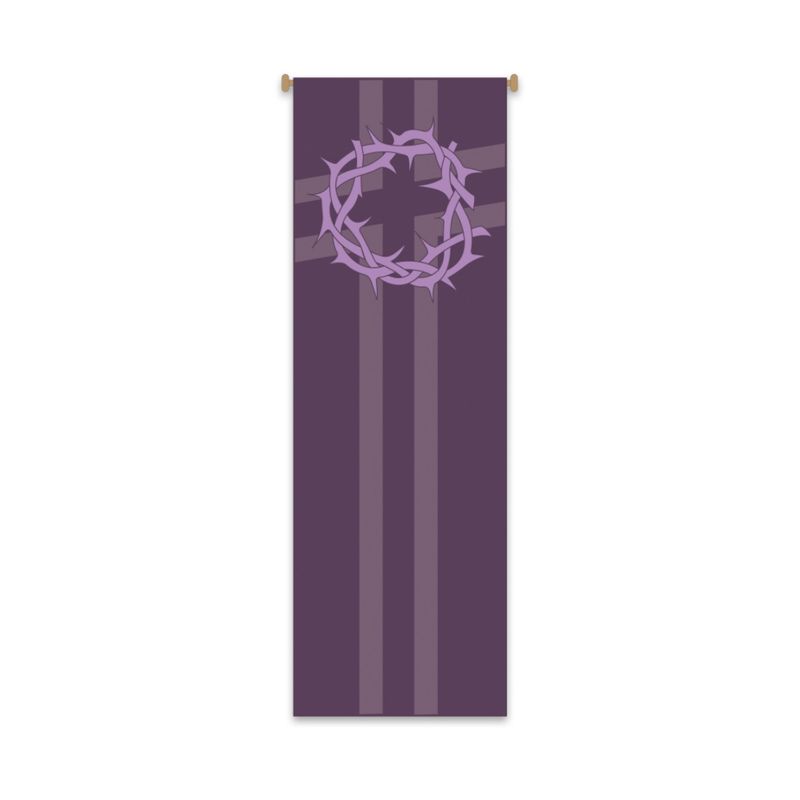 Slabbinck Large Inside Banner Lent Crown of Thorns 7617