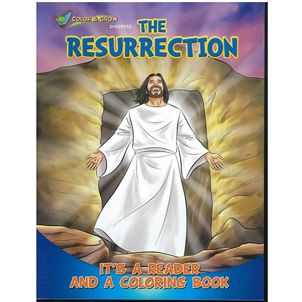 The Resurrection Color and Grow Coloring Book-CAG-RES