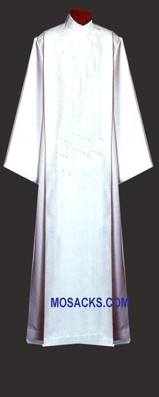 Beau Veste Front Wrap Alb #822 in Poly/Rayon