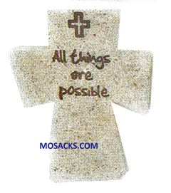 FaithStones Pocket Cross All Things Are Possible-601003 FaithStones Pocket Cross All Things Are Possible-601003
