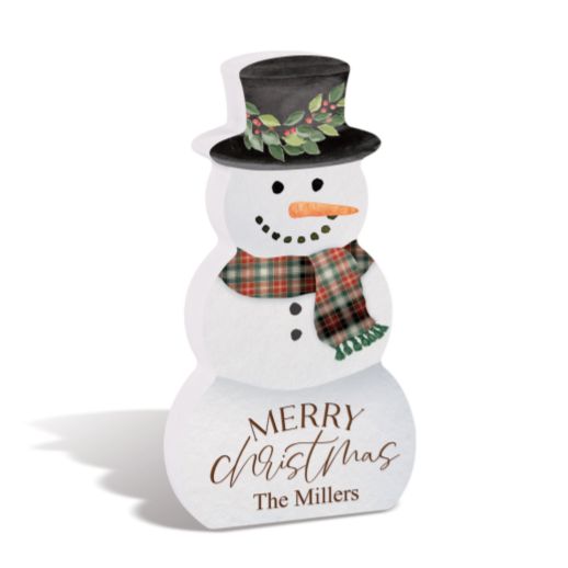 Snowman Sign (Personalized) - ZSAT0227