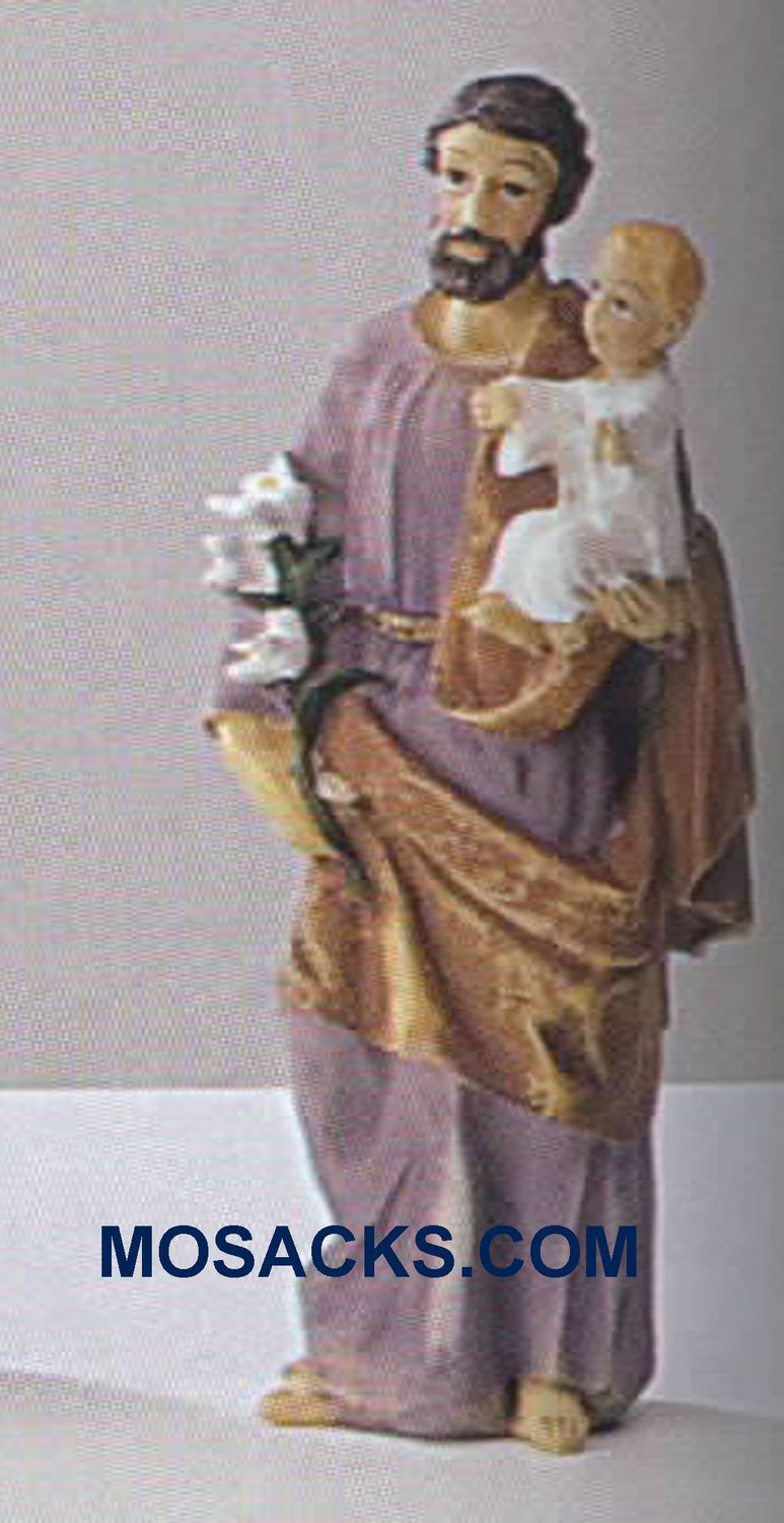 Patrons and Protectors St. Joseph with Child Jesus Statue-50278