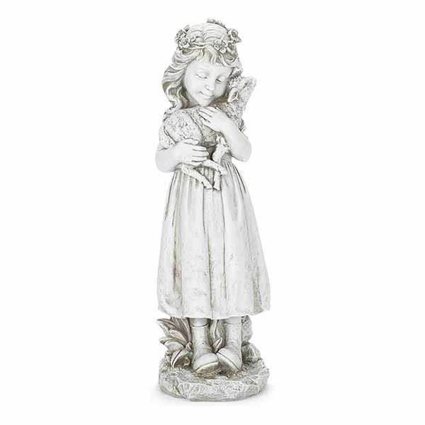 Joseph's Studio Angel With Lamb Statue-66221