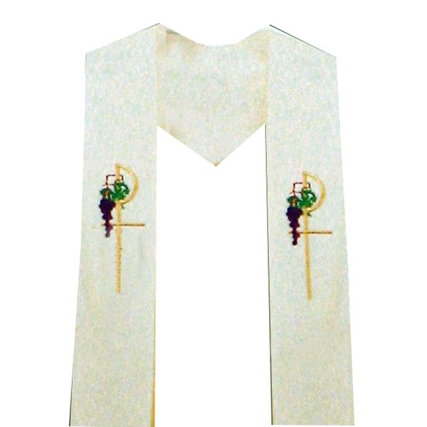 Beau Veste Overlay Stole Grape 709