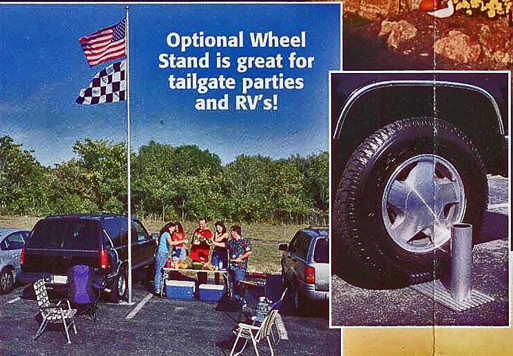 Aluminum Wheel Stand for Telescoping Flagpoles Aluminum Wheel Stand for Telescoping Flagpoles