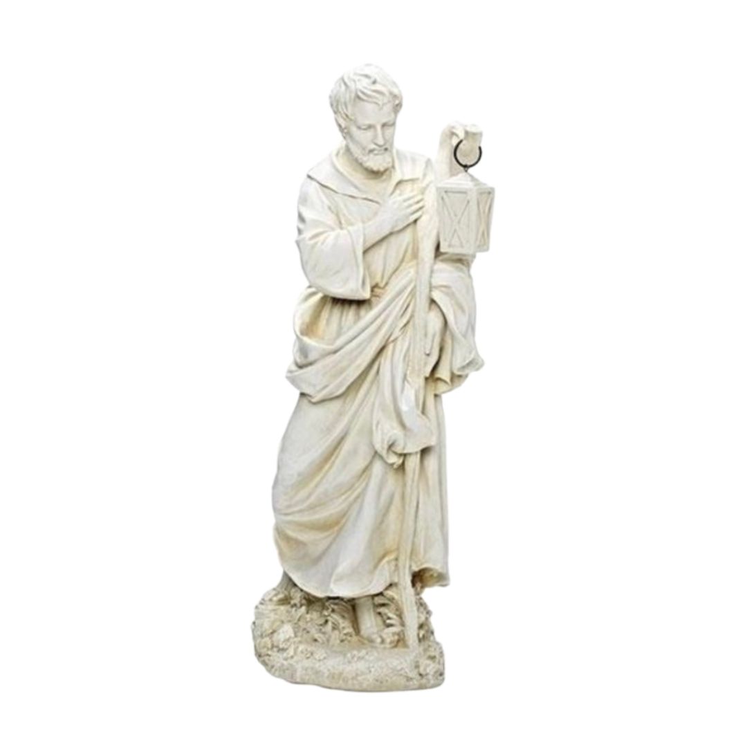 Joseph's Studio 27 Joseph's Studio Nativity St. Joseph in Ivory Color 27 In Scale #21753 measures 27.5" High