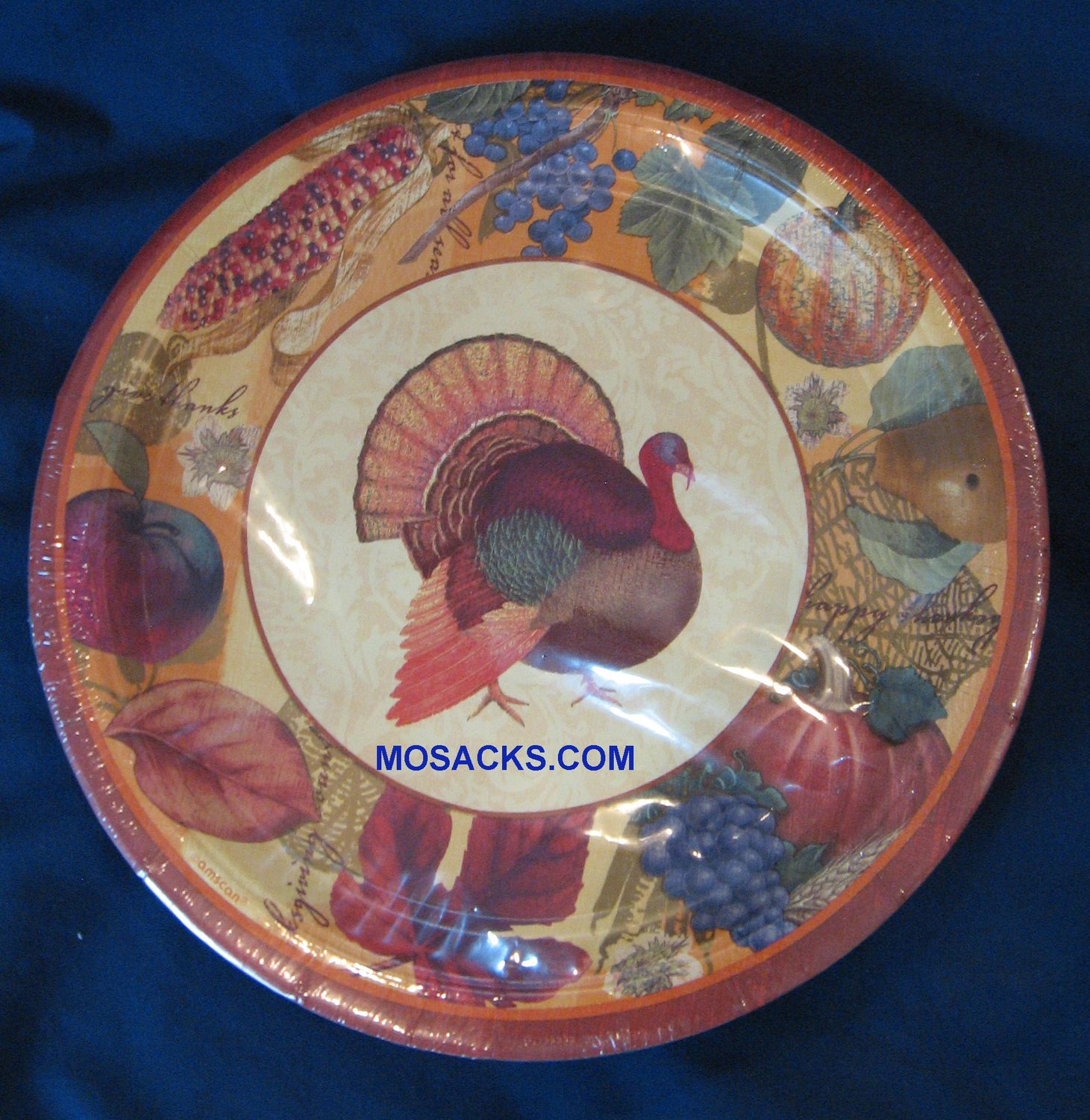 Thanksgiving Paper Plates 10 1/2" in diam. 599849