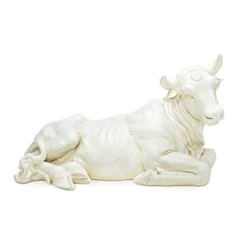 Joseph's Studio 27" Ivory Nativities Seated Ox #27021
