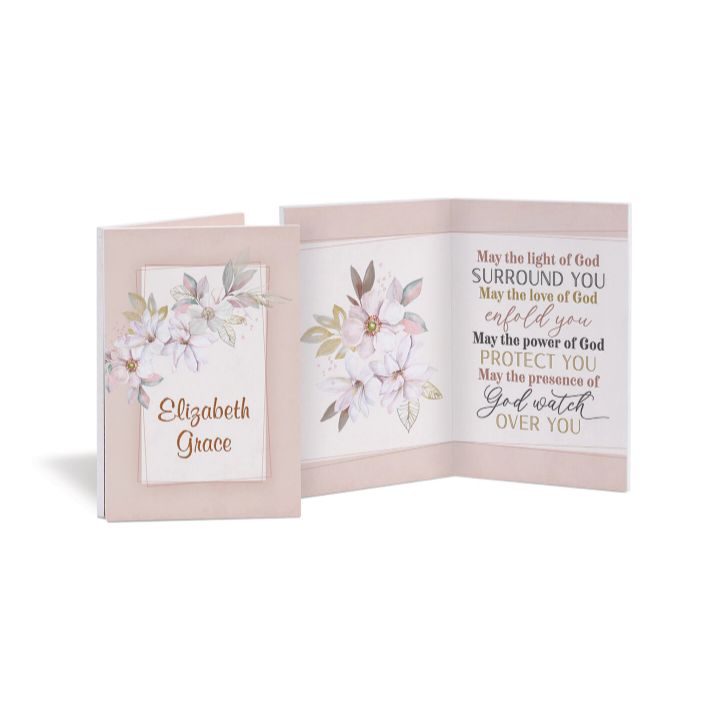 Encouragement Wooden Keepsake Card (Personalized) - ZFDC0107