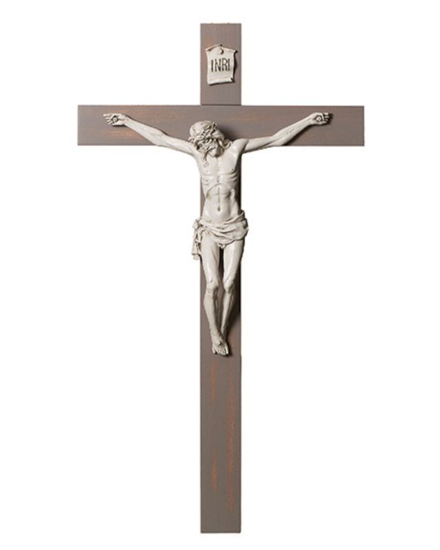 12" Fontanini Crucifix by Roman